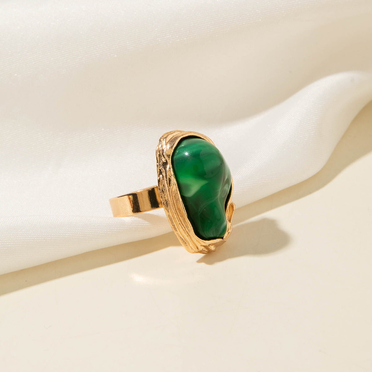 Wholesale Geometric irregular fashion ring set